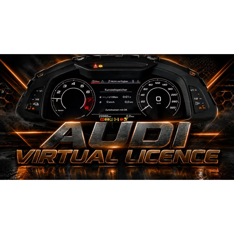 Audi Virtual Licence without active Subs